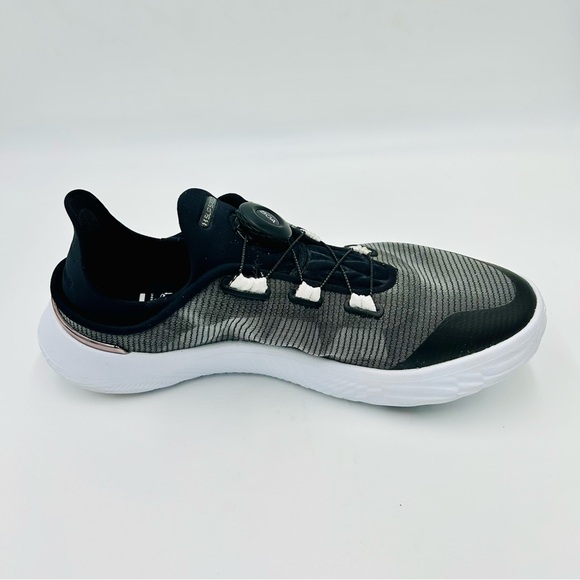 Under Armour shoes SlipSpeed BOA Running Shoes trainers Black Women Size 7.5 - Picture 5 of 10